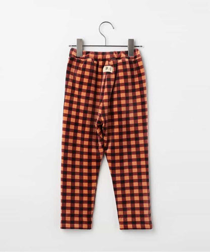 天鵝絨觸感柔軟起毛抓絨保暖打褶長褲 Link