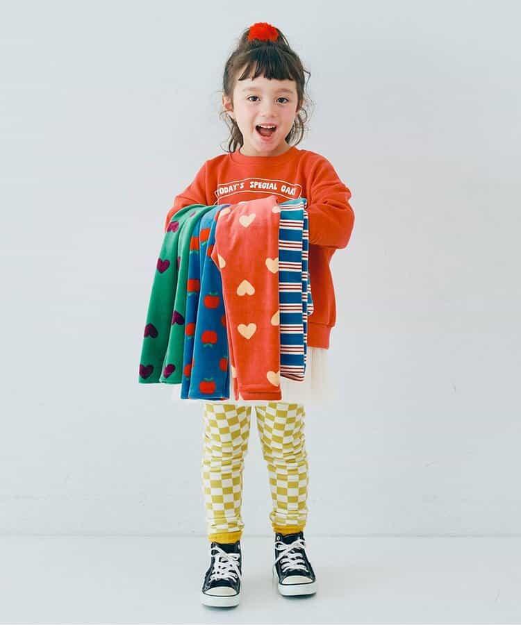 天鵝絨觸感柔軟絨毛保暖打底褲