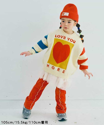 彩色提花毛衣
