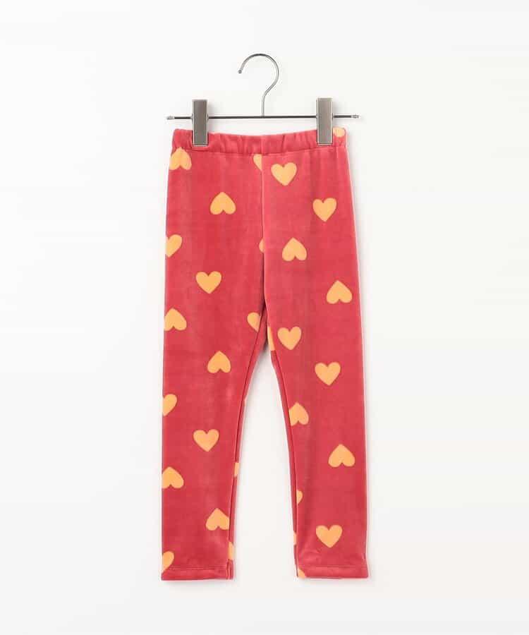 天鵝絨觸感柔軟絨毛保暖打底褲