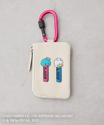 【はぴだんぶい×PEZ(ペッツ) ×ear】真皮/帶登山扣通勤卡&鑰匙包