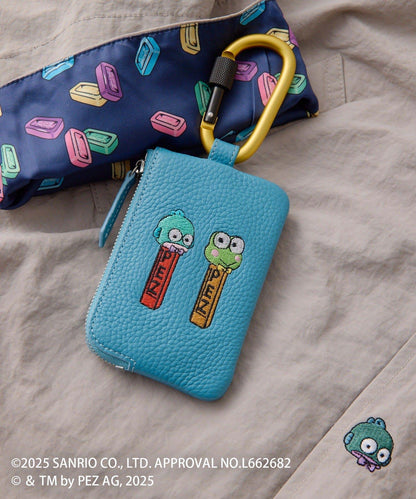 【はぴだんぶい×PEZ(ペッツ) ×ear】真皮/帶登山扣通勤卡&鑰匙包