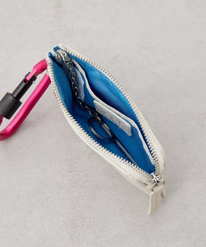 【はぴだんぶい×PEZ(ペッツ) ×ear】真皮/帶登山扣通勤卡&鑰匙包
