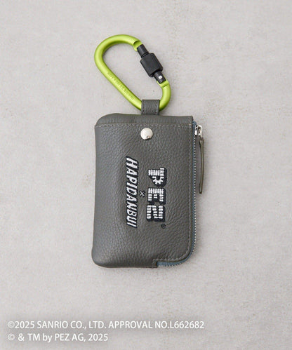 【はぴだんぶい×PEZ(ペッツ) ×ear】真皮/帶登山扣通勤卡&鑰匙包