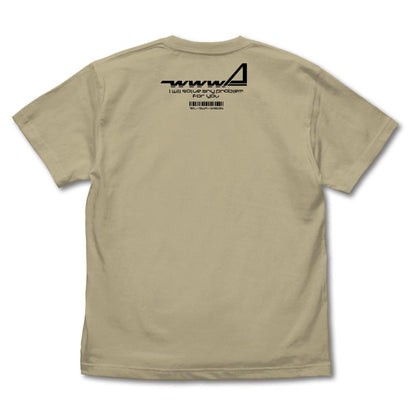 ダーティペア_Sサイズ_WWWA Tシャツ/SAND KHAKI 翻譯結果： 達特尼對_S碼_WWWA短袖T恤/沙色卡其