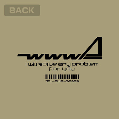 ダーティペア_XLサイズ_WWWA Tシャツ/SAND KHAKI 翻譯結果： 達特尼對_XL碼_WWWA短袖T恤/沙卡其色