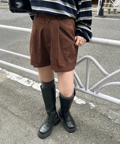 【/4色可選】設計感羅紋針織衫