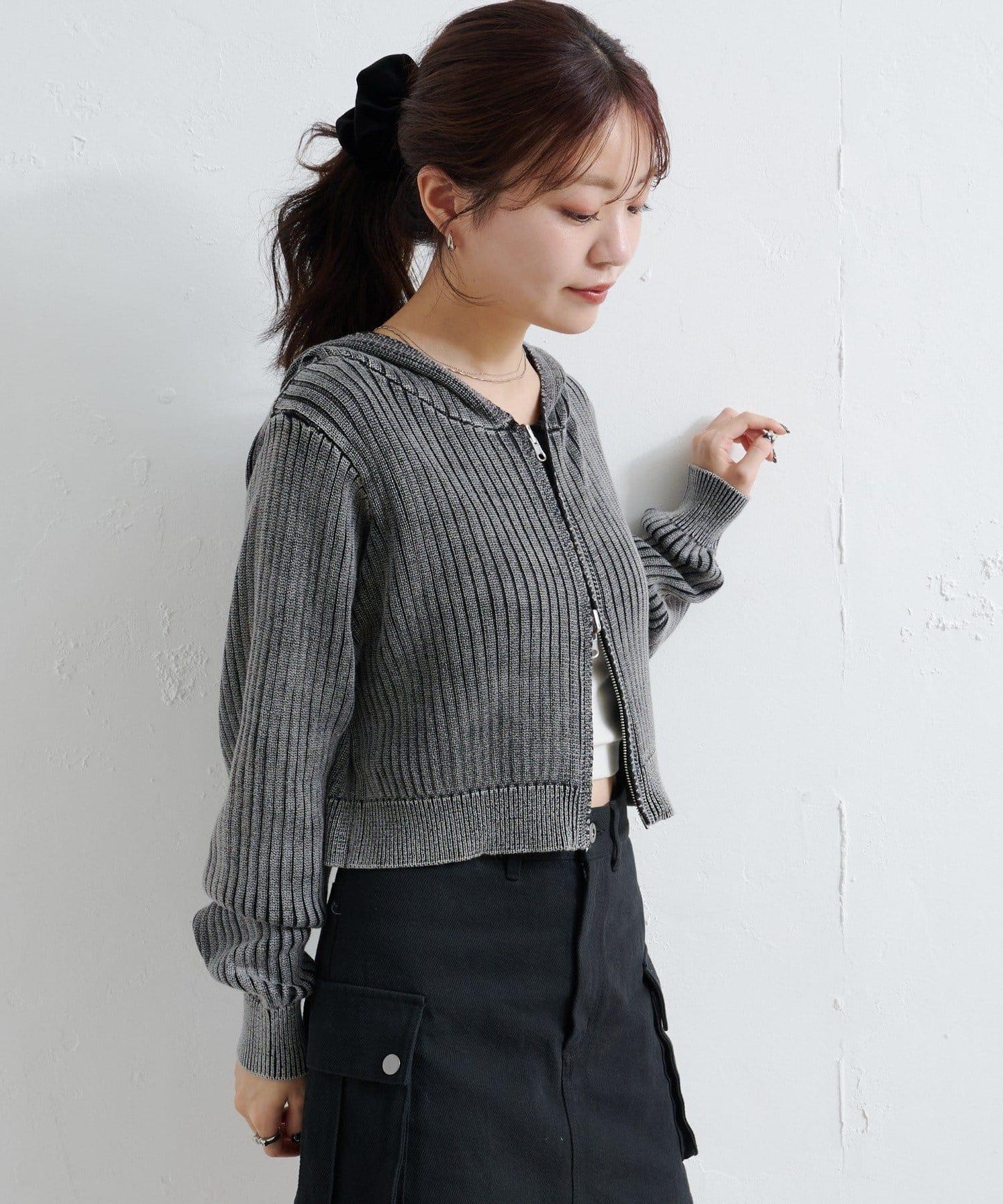 【Kastane】水洗雙面穿連帽衛衣