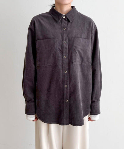 燈芯絨襯衫