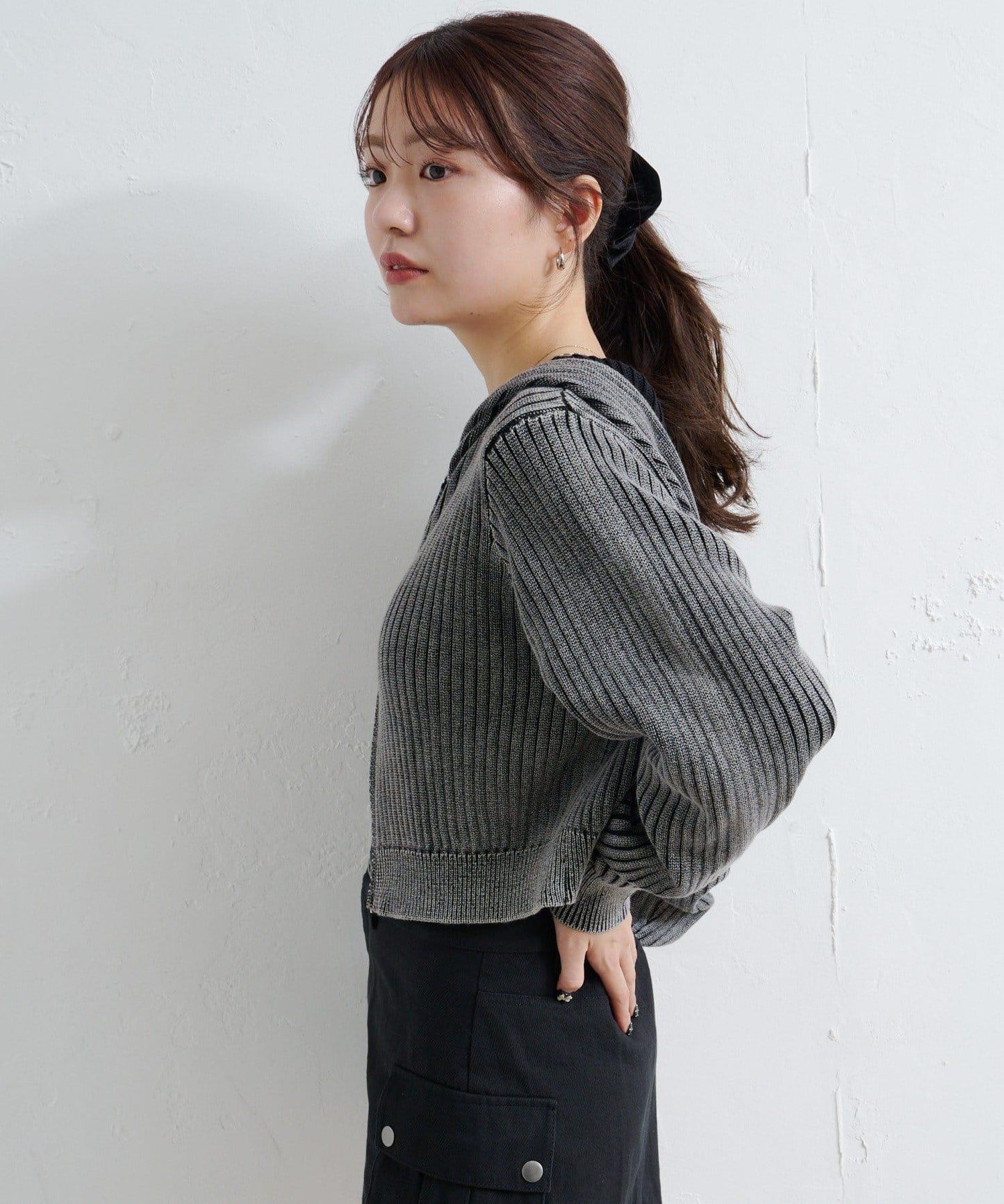 【Kastane】水洗雙面穿連帽衛衣