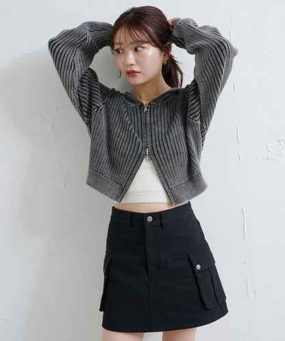 【Kastane】水洗雙面穿連帽衛衣