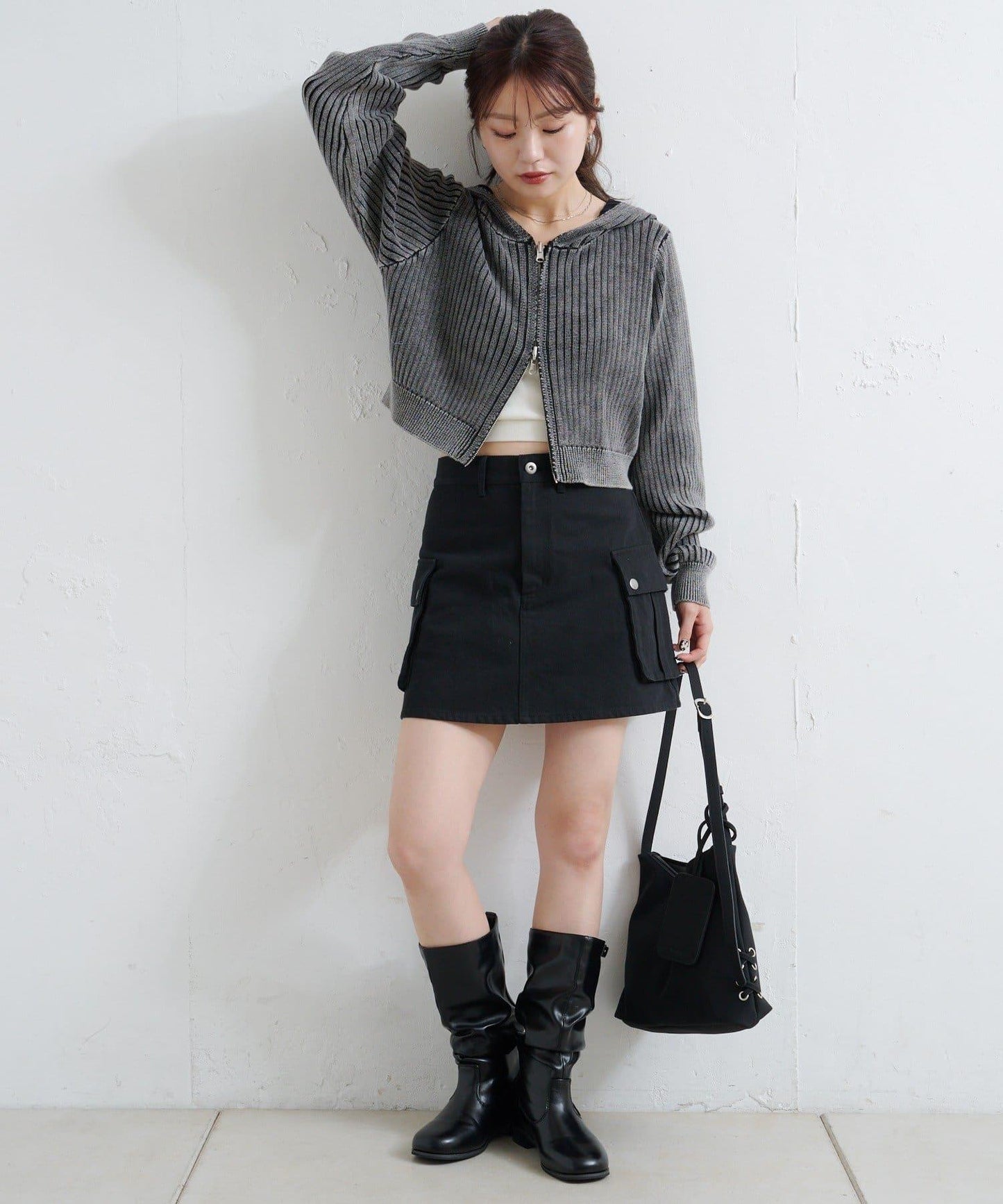 【Kastane】水洗雙面穿連帽衛衣