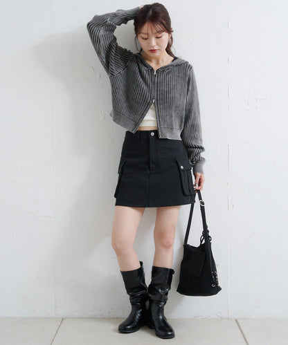 【Kastane】水洗雙面穿連帽衛衣