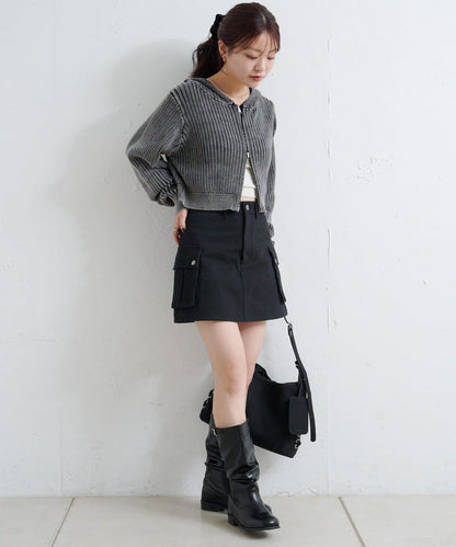 【Kastane】水洗雙面穿連帽衛衣