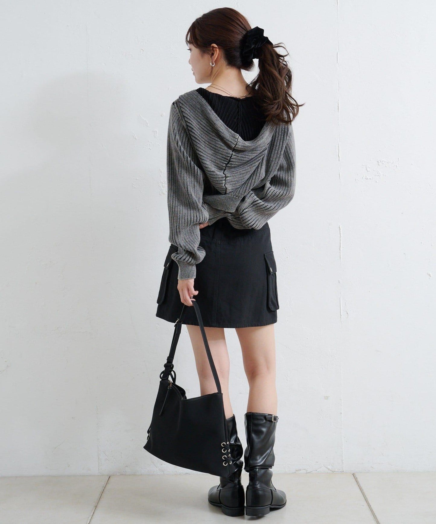 【Kastane】水洗雙面穿連帽衛衣