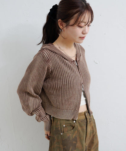 【Kastane】水洗雙面穿連帽衛衣