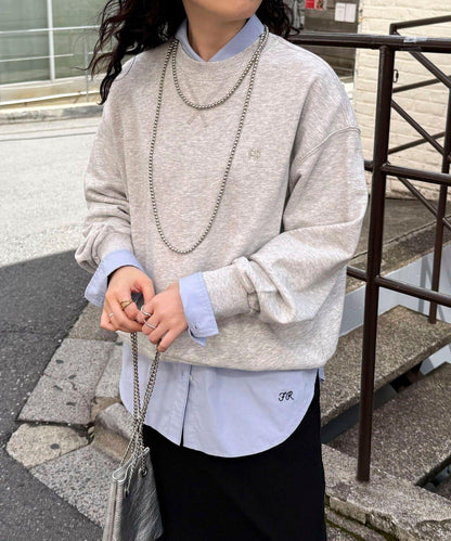 FR刺繡加絨衛衣