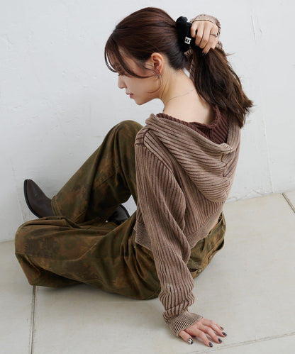 【Kastane】水洗雙面穿連帽衛衣