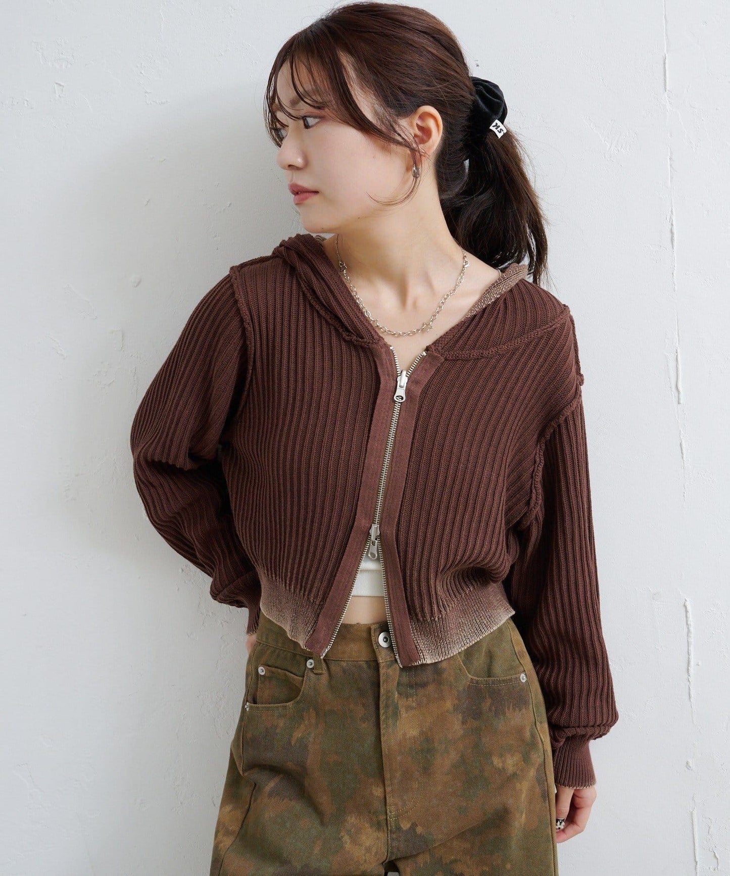 【Kastane】水洗雙面穿連帽衛衣