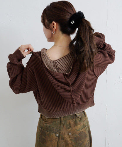 【Kastane】水洗雙面穿連帽衛衣