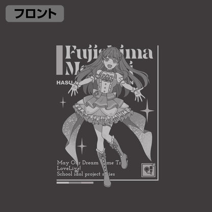 LoveLive!蓮之空女學院學園偶像社_XL碼_藤島慈 T恤 DREAM LIVE!! Ver./SUMI