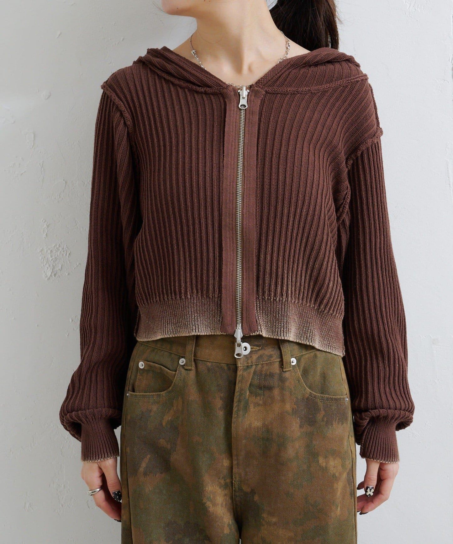 【Kastane】水洗雙面穿連帽衛衣