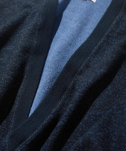 美利奴羊毛棉質毛圈V領衛衣