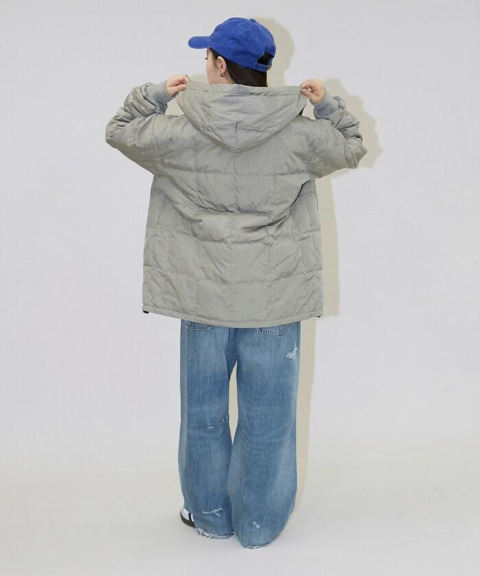 SC前拉鍊羽絨連帽衫