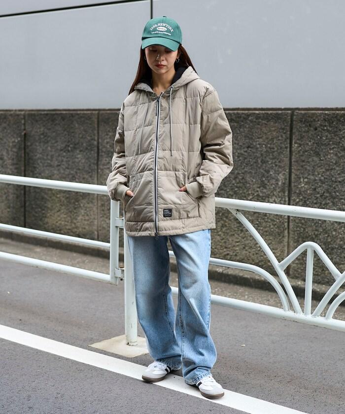 SC前拉鍊羽絨連帽衫