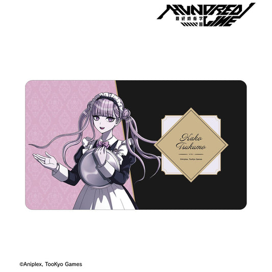 HUNDRED LINE -最終防衛學園- 繪製 九十九過子 女僕ver.多功能桌墊