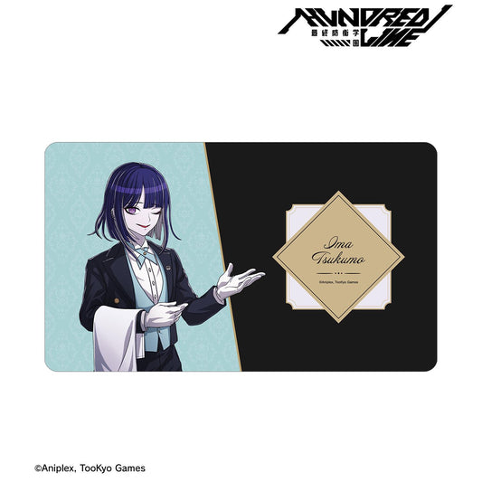 HUNDRED LINE -最終防衛學園- 繪製 九十九今馬 管家ver.多功能桌墊