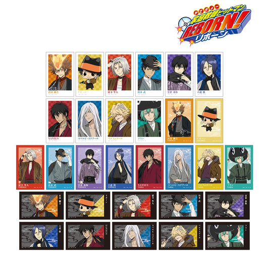 《家庭教師HITMAN REBORN!》全新繪製和洋折衷版 隨機插畫卡2枚套裝（單品/全套BOX）【BOX/15包入】