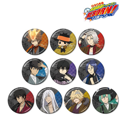《家庭教師HITMAN REBORN!》全新繪製和洋折衷版 金屬徽章盲盒（整盒/全套BOX）【BOX/10包入】