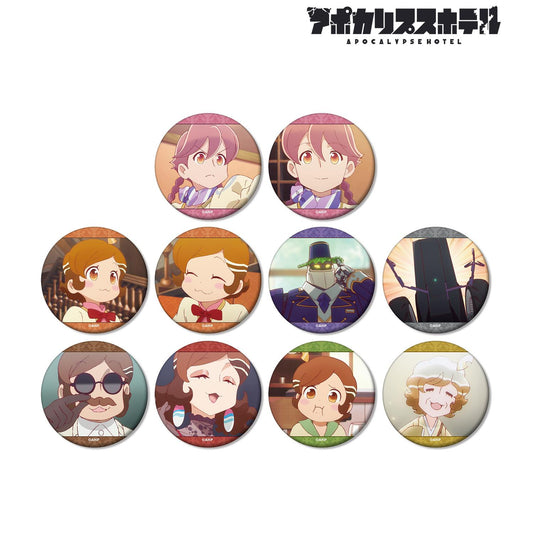 アポカリプスホテル_トレーディング場景圖亞克力徽章（單品/全套BOX）【BOX/10包入】