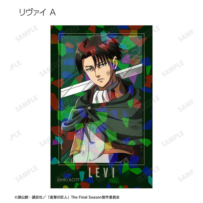 《進擊的巨人》全新繪製 戰鬥之後ver. 隨機全息插畫卡（單品/全套BOX）【BOX/8包入】