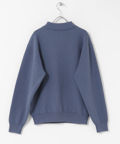 衛衣風半拉鍊針織衫