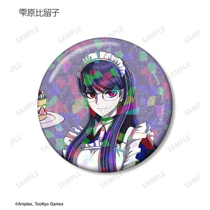 HUNDRED LINE -最終防衛學園- 繪製版 女僕&管家ver. 交易全息徽章（單品/整盒）【整盒/8個裝】
