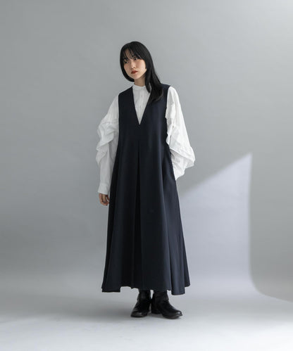 荷葉邊設計襯衫