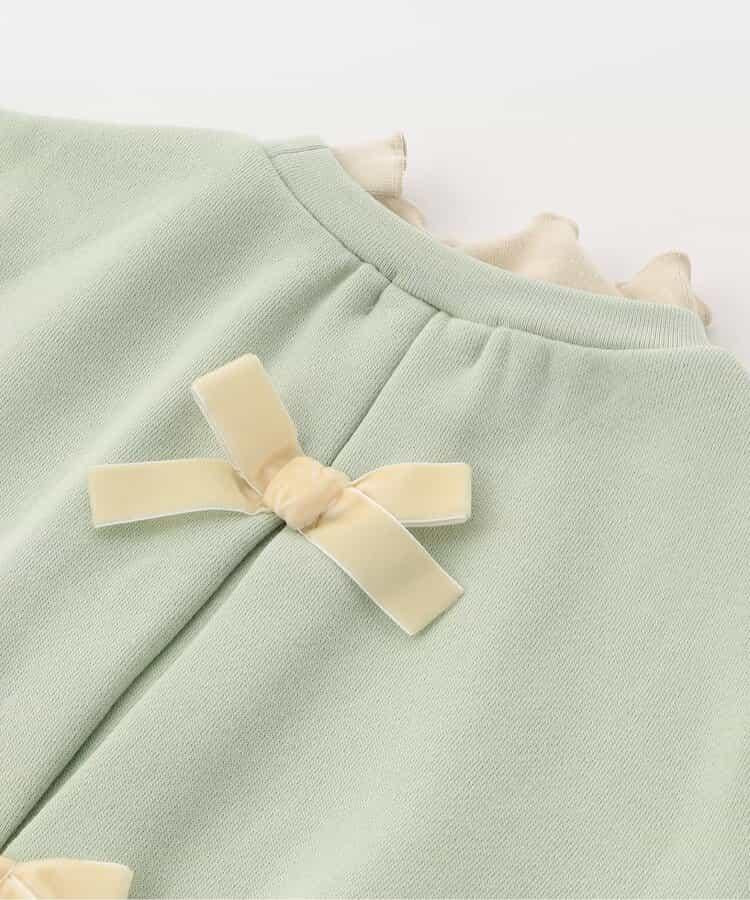 背部開口疊層衛衣