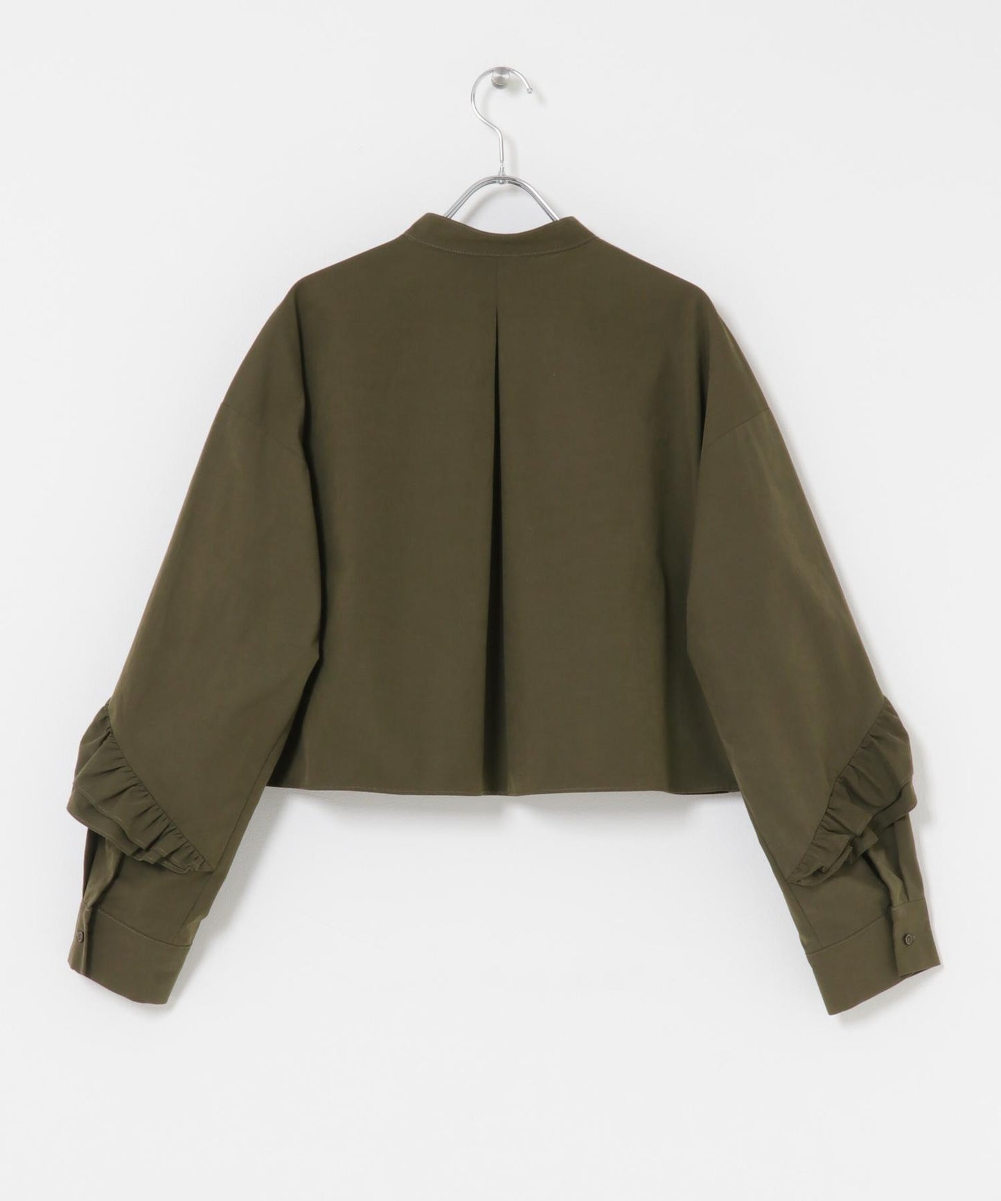 荷葉邊設計襯衫