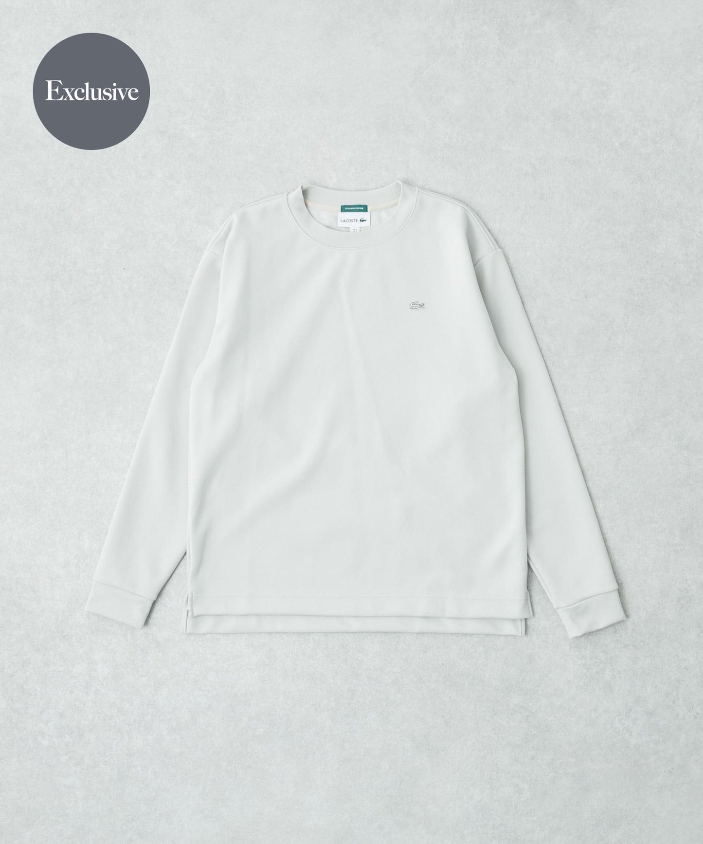 LACOSTE×URBAN RESEARCH 功能性珠地長袖