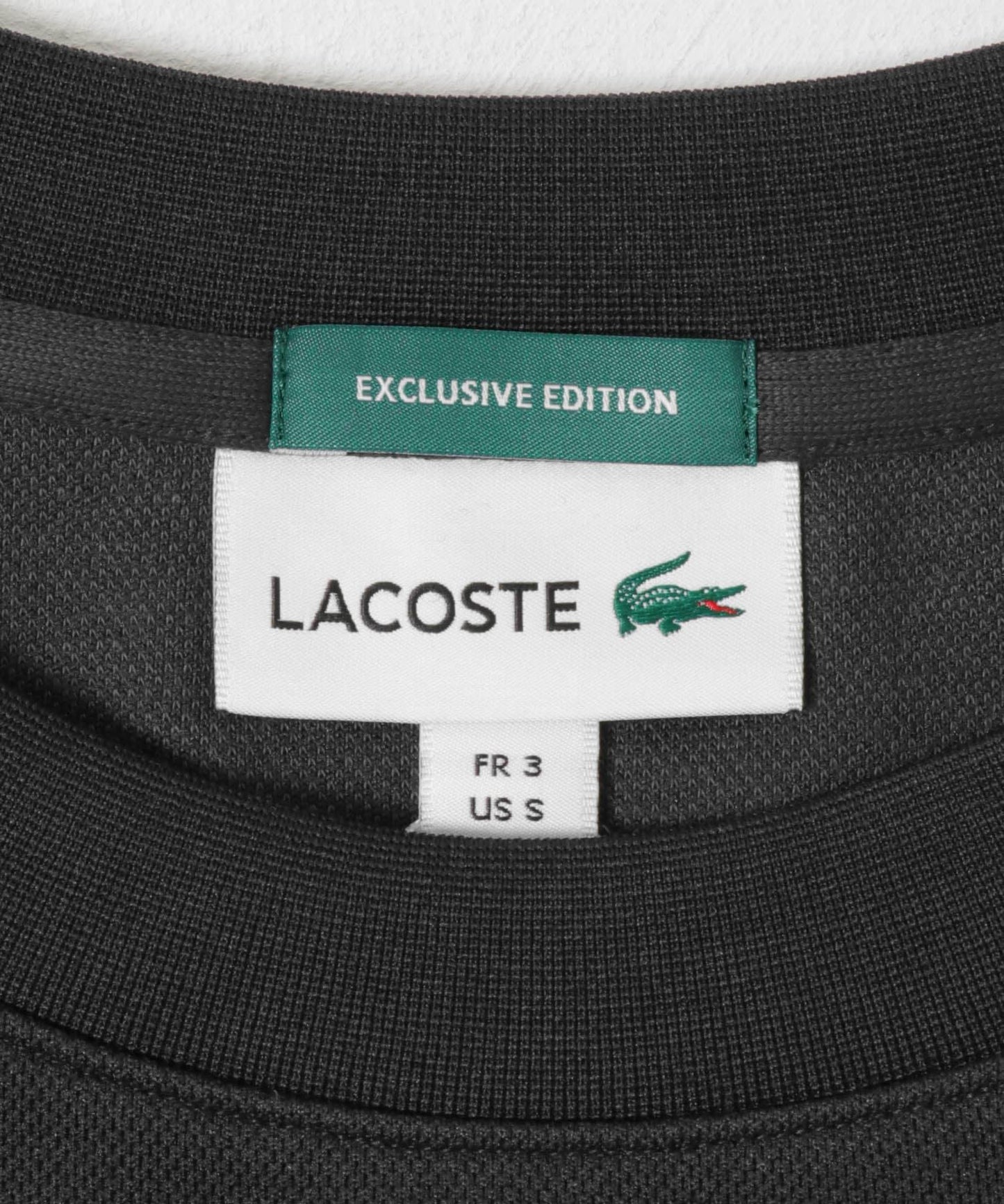 LACOSTE×URBAN RESEARCH 功能性珠地長袖