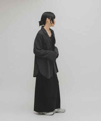 桃皮絨寬鬆襯衫