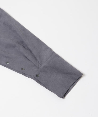 桃皮絨寬鬆襯衫