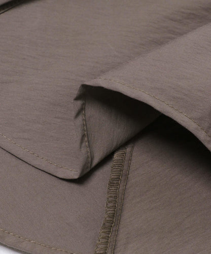 泡泡袖短款襯衫