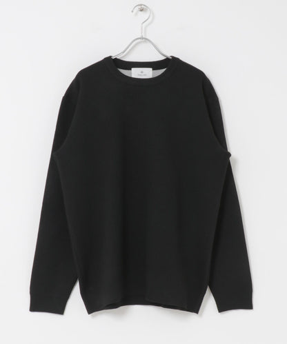 抗起球可水洗圓領針織衫