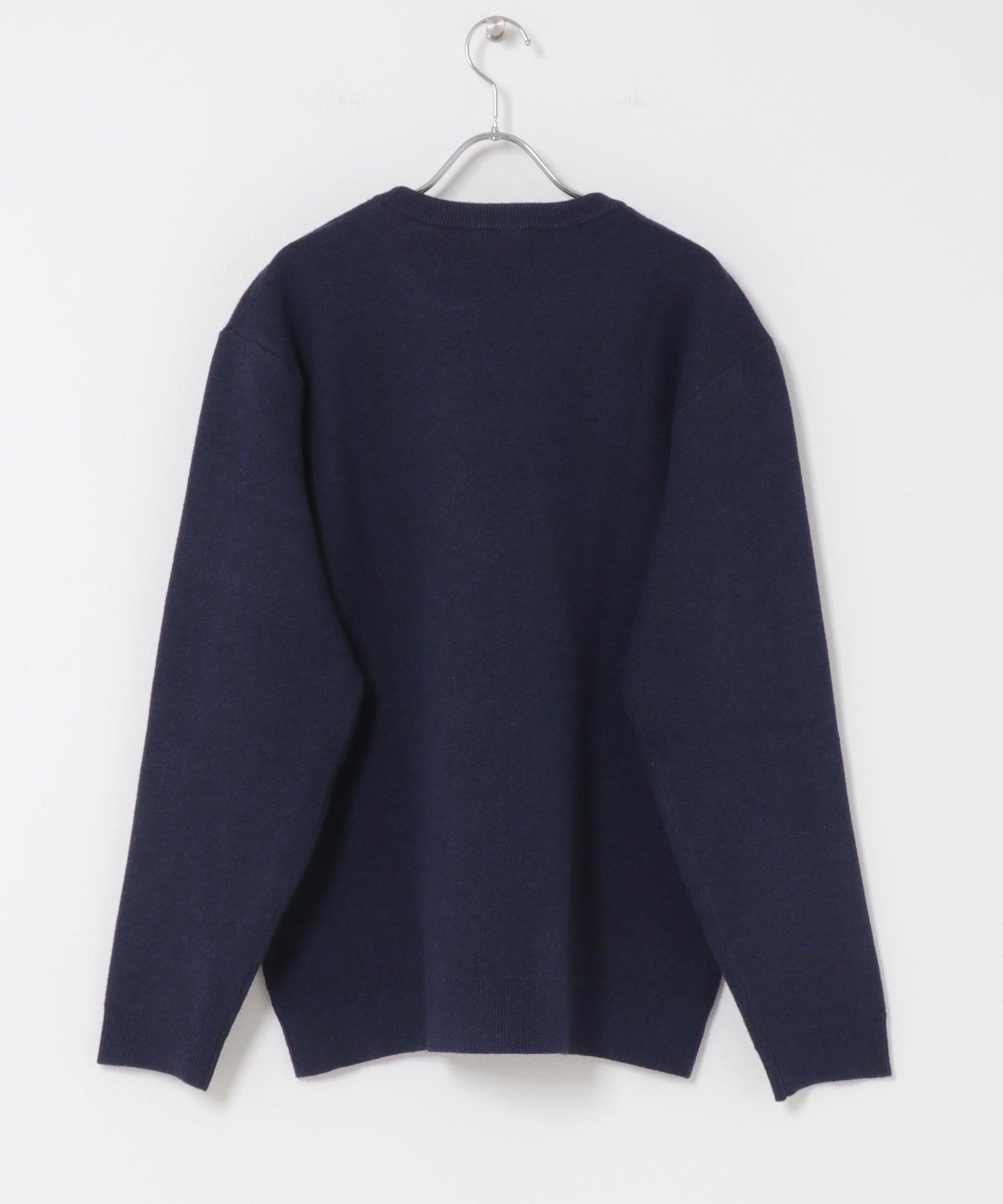 抗起球可水洗圓領針織衫