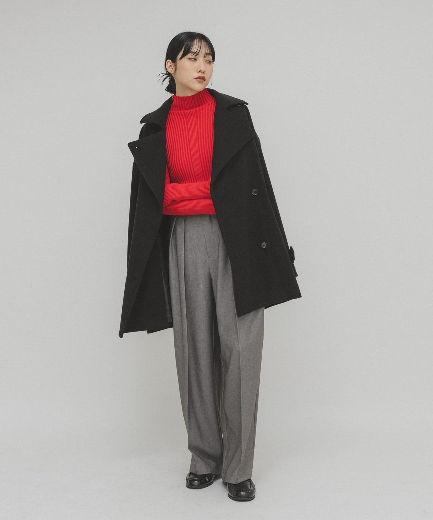 illi 隨機羅紋高領針織衫