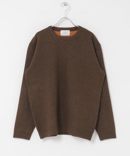 抗起球可水洗圓領針織衫