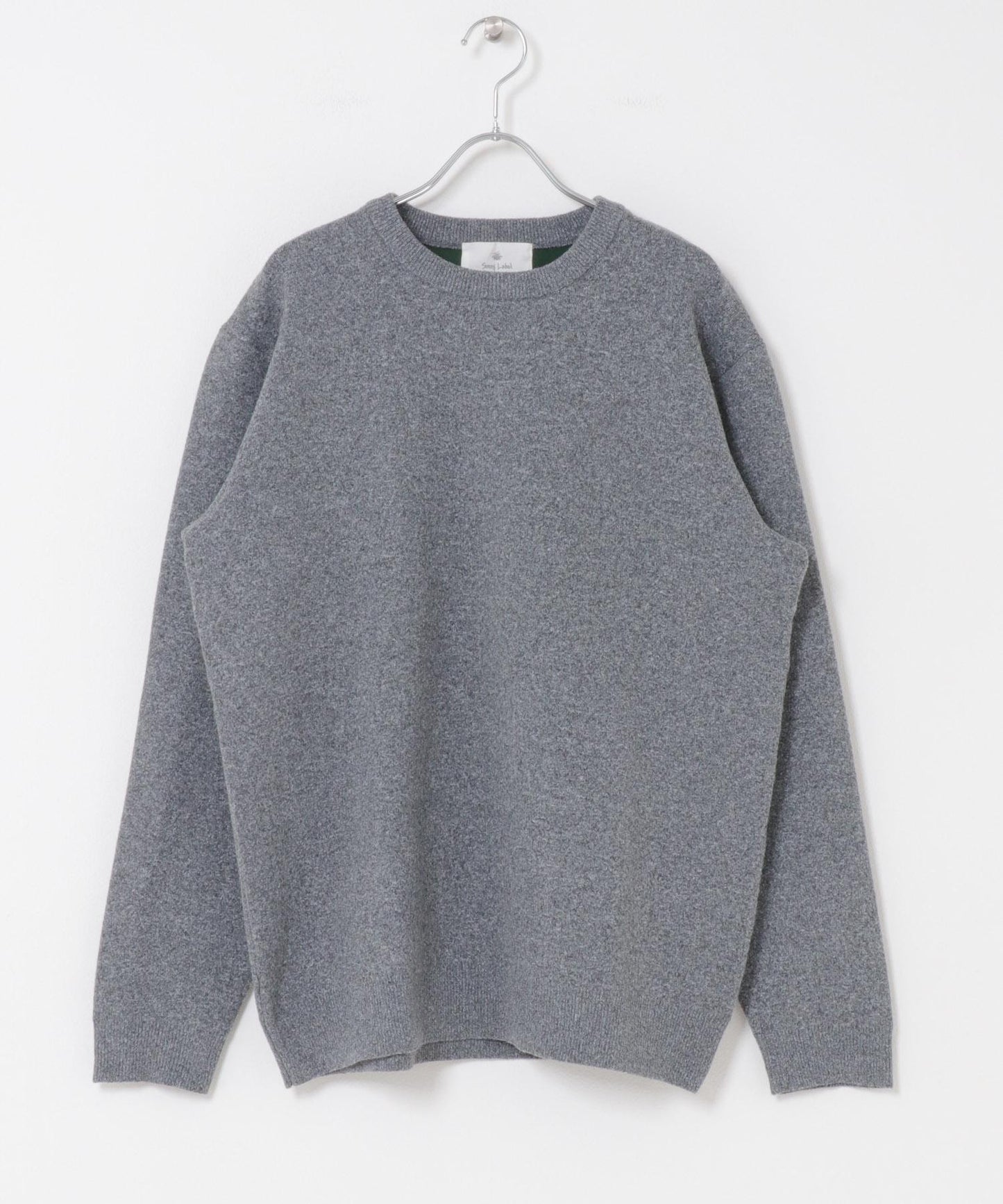 抗起球可水洗圓領針織衫